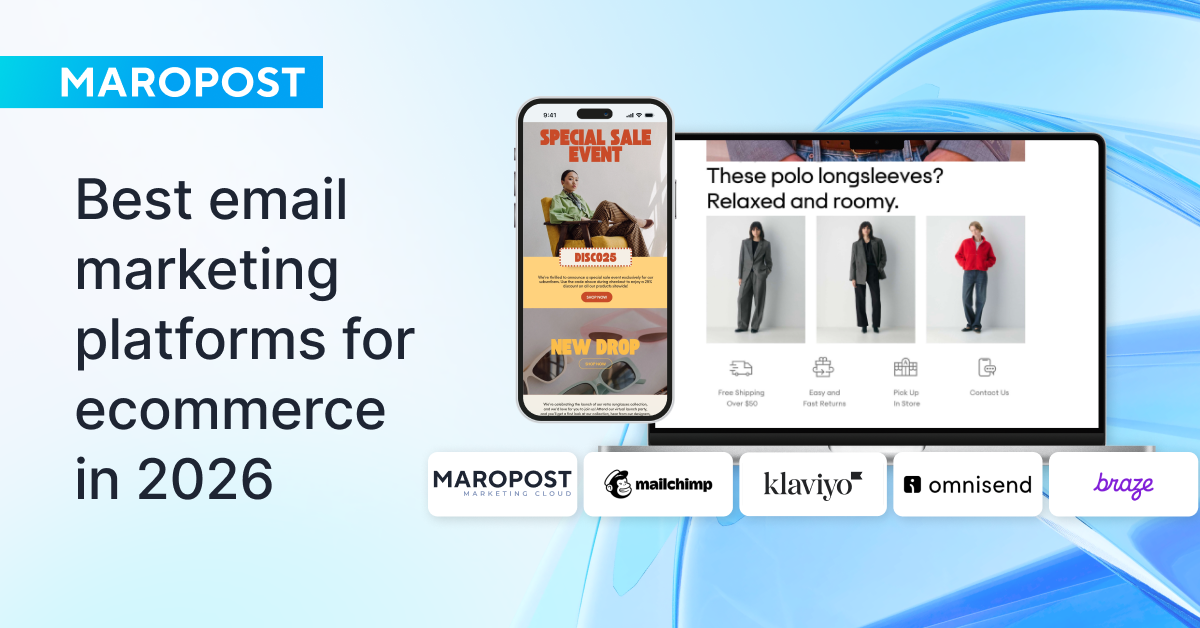Best email marketing platforms for ecommerce in 2026
