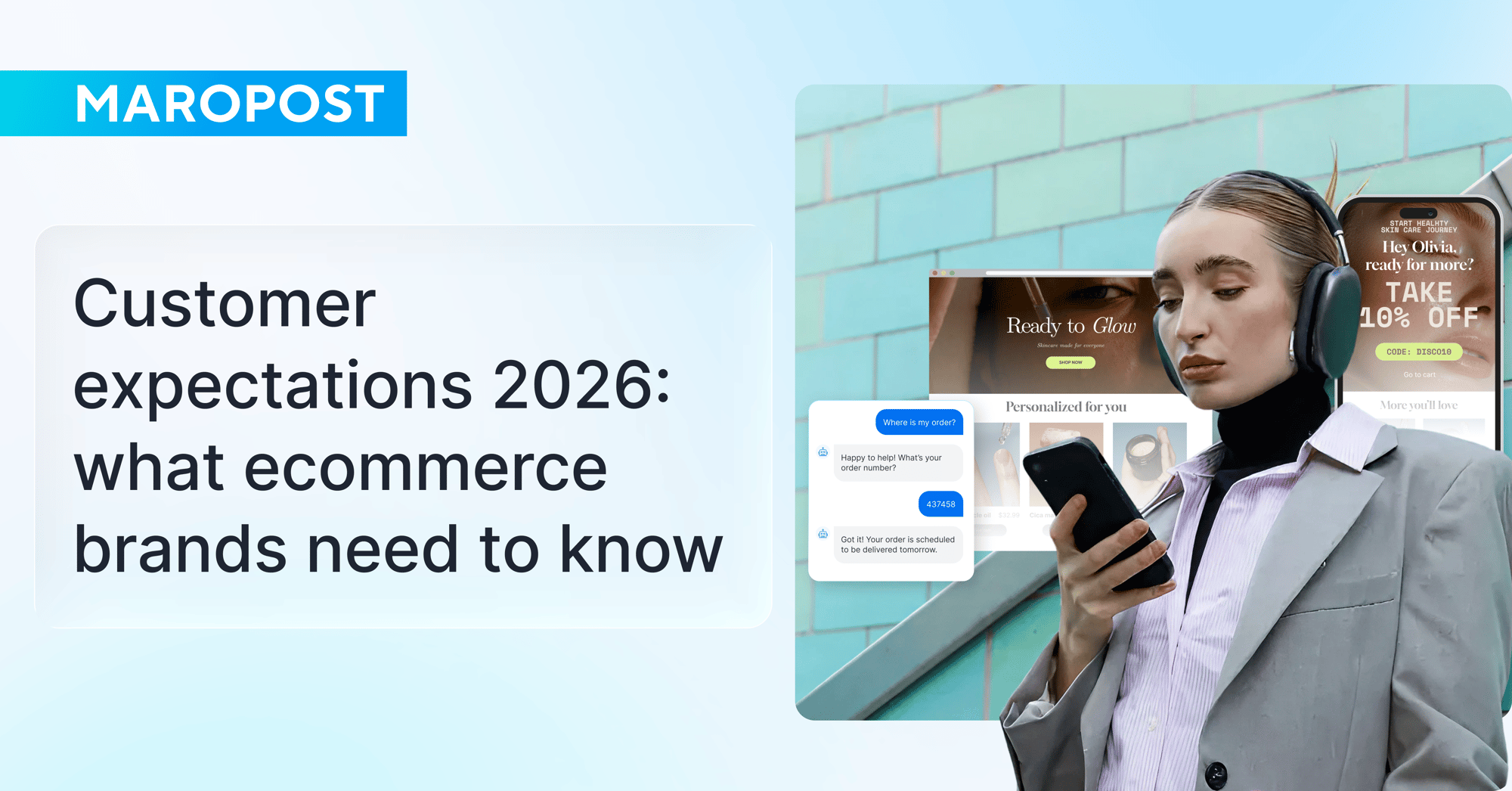 Customer expectations 2026 - what ecommerce brands need to know